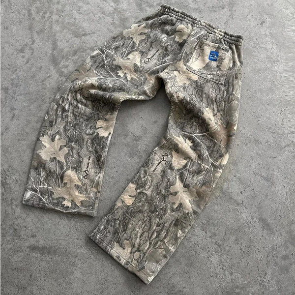 Men's Oversized Camo Y2K Baggy Pants
